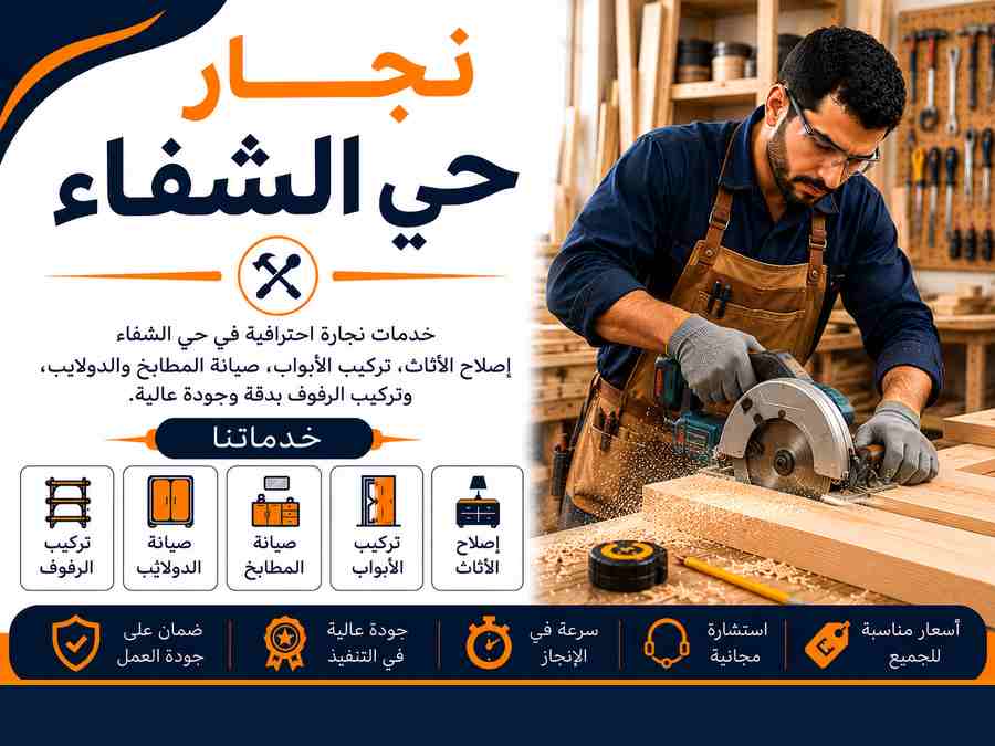 نجار حي الشفاء