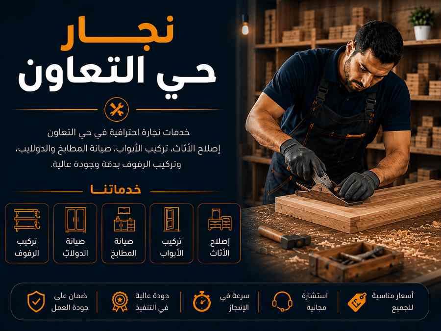 نجار حي التعاون